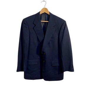 GALAXY Dark Blue Men’s Vintage Suit Jacket Blazer Sz. S / M (Classic, Formal)